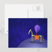 Pferdereiter Postkarte (Vorne/Hinten)