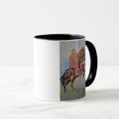 Pferdereiter Tasse (VorderseiteRechts)