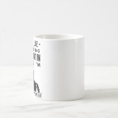 Pferdereitkaffee-Tasse - in meinem Kopf reite ich Kaffeetasse (Mittel)