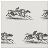 Pferderennbahn Stoff (Nahaufnahme)