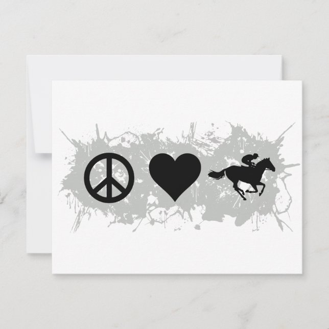 Pferderennen (Vorderseite)