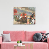 Pferderennen, 1886 leinwanddruck (Insitu (Wohnzimmer))