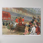 Pferderennen, 1886 poster (Vorne)