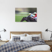 Pferderennen 3 leinwanddruck (Insitu (Schlafzimmer))