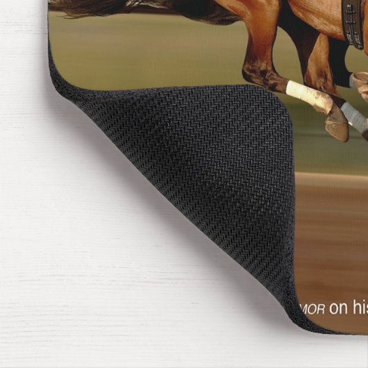 Pferderennen - Bar-Bar-O Mousepad (Ecke)