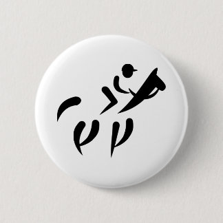 Pferderennen Button