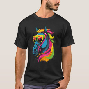 Pferderennen Cool Sunglasses KY Derby Jockey Kostü T-Shirt
