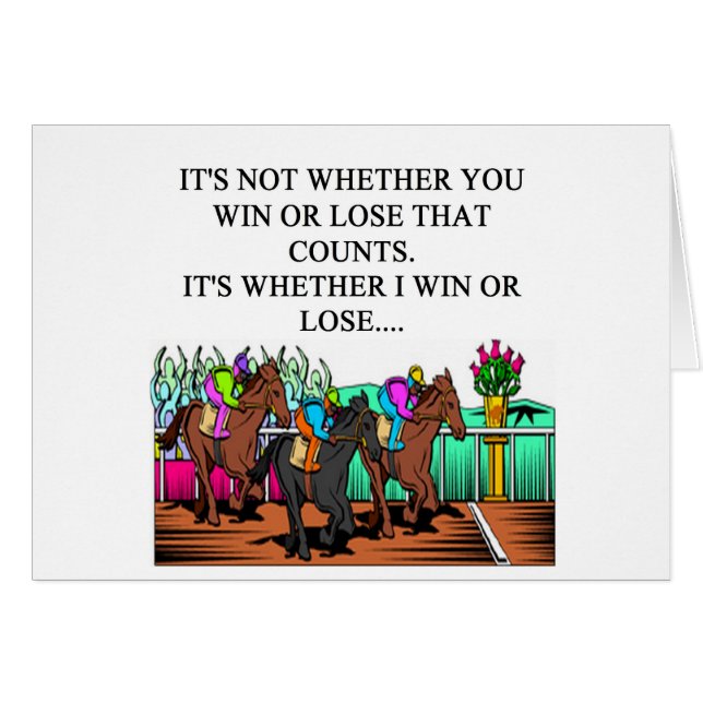 Pferderennen Derby (Vorderseite (Horizontal))