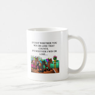 Pferderennen Derby Kaffeetasse