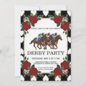 Pferderennen Derby Party Vintage Einladung 2026 (Vorderseite)