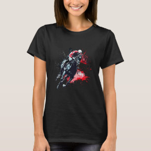 Pferderennen Derby Rennfahrer Jockey Pferdereiter T-Shirt
