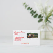 Pferderennen-EndVisitenkarte Visitenkarte (Stehend Vorderseite)