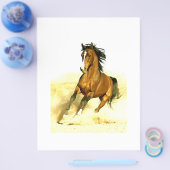 Pferderennen Flyer (Einzeln)