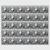 Pferderennen Geschenkpapier (Flach)