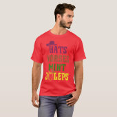 Pferderennen Hass Pferde und Mint Juleps Derby Spa T-Shirt (Vorne ganz)