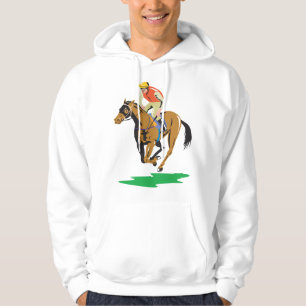 Pferderennen Hoodie