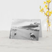 Pferderennen in New Orleans, 1906 Karte (Gelbe Blume)