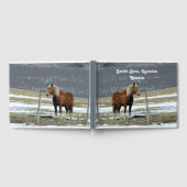 Pferderennen in Paddock - Gästebuch (Voll)