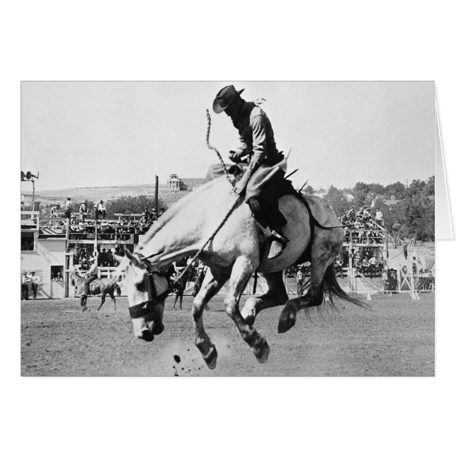 Pferderennen in Rodeo (Vorderseite (Horizontal))