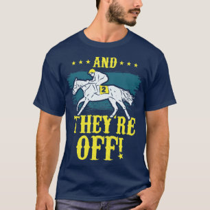 Pferderennen Jockey-Geschenk T-Shirt