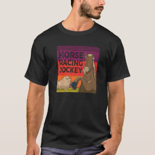 Pferderennen Jockey Pferde Rennen Rennfahrer T-Shirt
