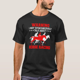 Pferderennen Jockey Reiten Barrel Racer T-Shirt