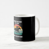 Pferderennen Kaffeetasse (VorderseiteRechts)