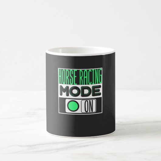 Pferderennen Kaffeetasse (Mittel)