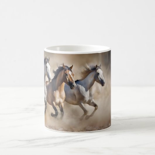 Pferderennen Kaffeetasse (Mittel)