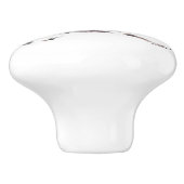 Pferderennen Keramikknauf (Seitenansicht)