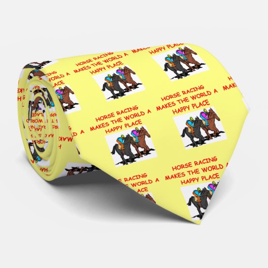 Pferderennen Krawatte (Gerollt)