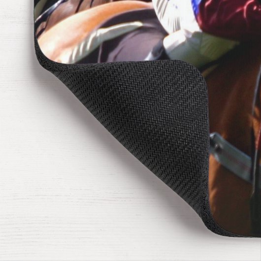 Pferderennen-Mausunterlage Mousepad (Ecke)