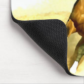 Pferderennen Mousepad (Ecke)