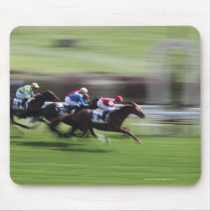 Pferderennen Mousepad