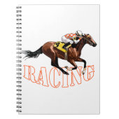 Pferderennen Notizblock (Vorderseite)
