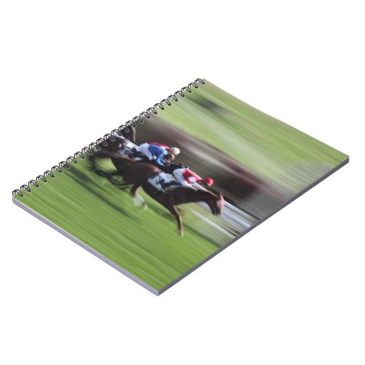Pferderennen Notizblock (Linke Seite)