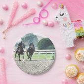 Pferderennen-Pappteller Pappteller (Party)