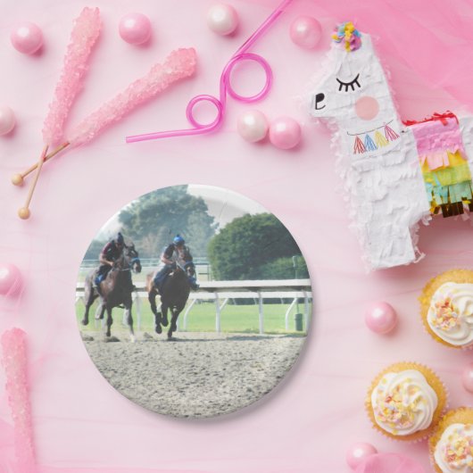 Pferderennen-Pappteller Pappteller (Party)