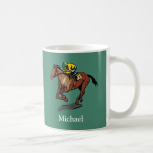Pferderennen Personalisiert Kaffeetasse