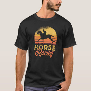 Pferderennen Pferde Rennen Reiter T-Shirt
