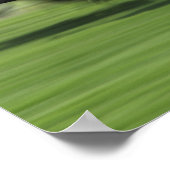 Pferderennen Poster (Ecke)