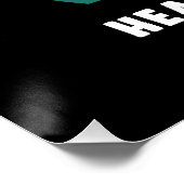 Pferderennen Poster (Ecke)