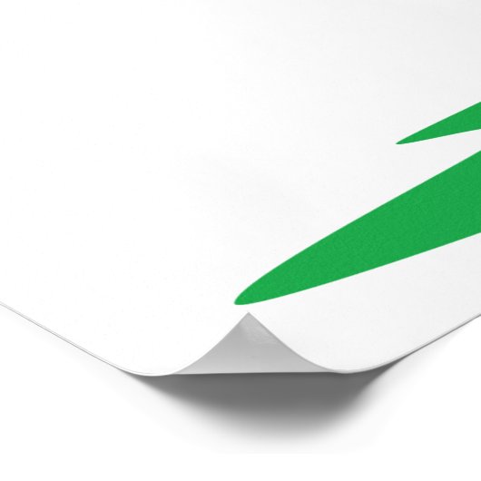 Pferderennen Poster (Ecke)