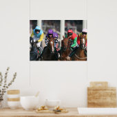 Pferderennen Poster (Küche)