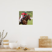 Pferderennen Poster (Küche)