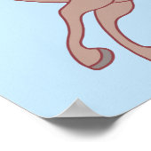 Pferderennen. Poster (Ecke)