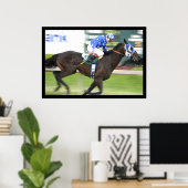 Pferderennen Poster (Heimbüro)