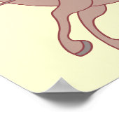 Pferderennen. Poster (Ecke)