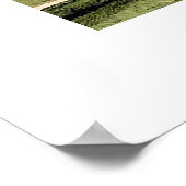 Pferderennen Poster drucken (Ecke)