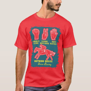 Pferderennen-Renn-Jockey-Geschenk T-Shirt